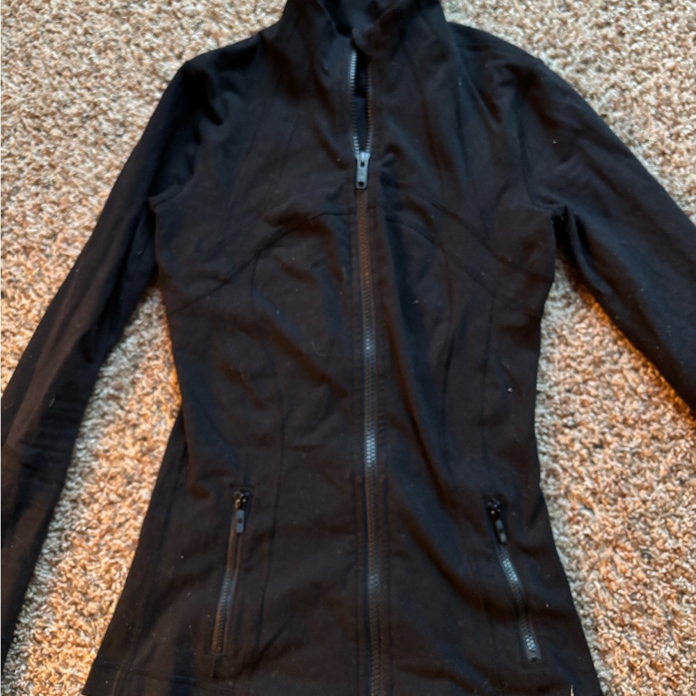 Lululemon define jacket color black size zero